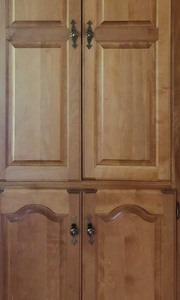 lot 82 image: Wooden Armoire