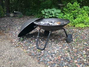 lot 101 image: Rolling Fire Pit