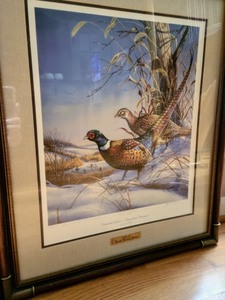 lot 88 image: Pair Of Framed James Meger Prints