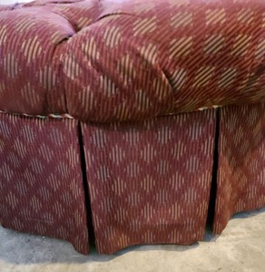 lot 87 image: Large Upholstered Ottoman
