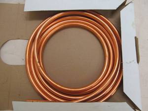 lot 62 image: copper tubing coil