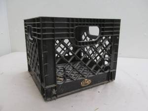lot 69 image: Kemps milk crate