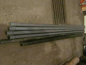 lot 141 image: Rigid PVC conduct pipe, drain tile pipes
