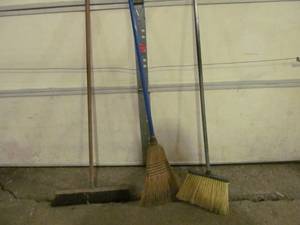 lot 204 image: brooms