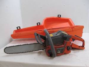 lot 96 image: Husqvarna 45 16 chainsaw for parts