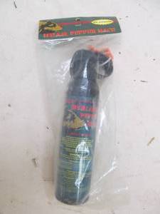 lot 113 image: Mace Brand bear pepper spray