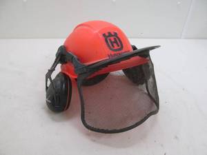 lot 118 image: Husqvarna chain saw helmet