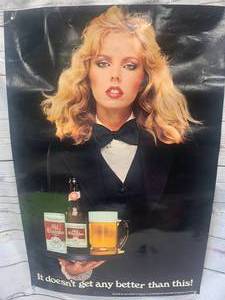 lot 53 image: Vtg. 1981 Old Milwaukee Poster 20 x 30