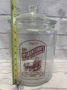 lot 55 image: Dr. McGillicuddys Glass Jar