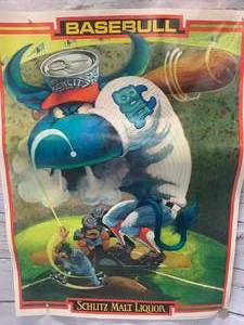 lot 61 image: 1982 Schlitz Poster 18 x 24