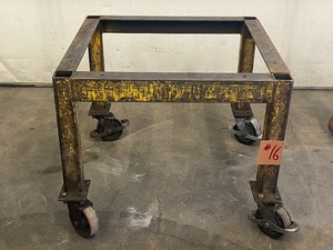 Heavy Duty Industrial Machine Base  Floor Cart Frame
