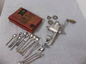 lot 21 image: Universal Meat GrinderApple Parer