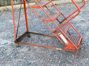 5-Step Steel Access Ladder
