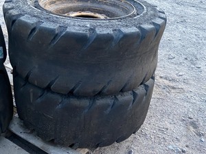 Set Of (4) Skid-Loader Wheels & Tires