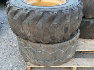 Set Of (4) Skid-Loader Wheels & Tires