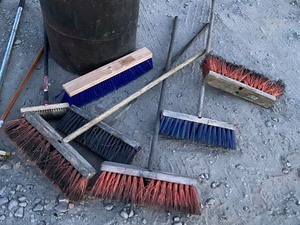 Plastic Barrel Of Assorted Hand Tools