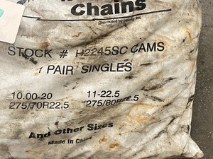 (1) 1-Pair Set Of Truck Tire Chains