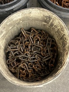 (3) Buckets Of Truck Tire Chains
