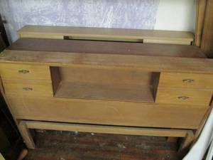 lot 236 image: 3 Vintage Headboards Only See Phot...