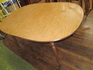 lot 251 image: Wood Table See Photos Walkway...