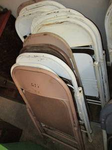 lot 269 image: Large Lot of Folding Chairs See Ph...