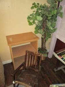 lot 311 image: Childs Rocking Chair & Dresser 23...