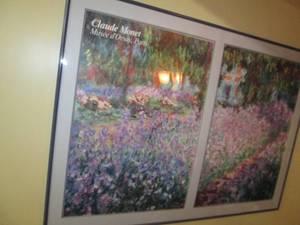 lot 340 image: Framed Print Claude Monet 56 X 39...