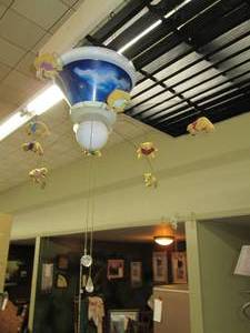 lot 359 image: Childs Pooh Mobile See Photos W...