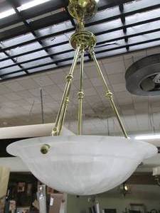 lot 363 image: Ceiling Mounted Chandelier Item Wi...