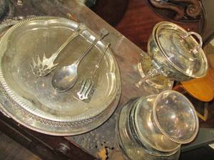 lot 429 image: Large Lot of Silver Plated Items S...