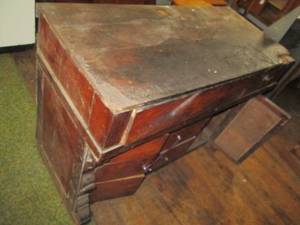 lot 432 image: Vintage Dresser With Mirror Not At...