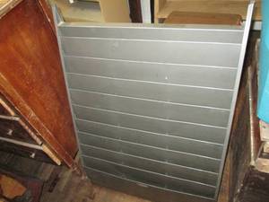 lot 448 image: Metal Magazine Rack 30 X 16.5 X ...