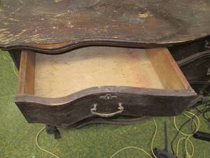 lot 467 image: Antique Dresser 44 X 21.5 X 31.5...