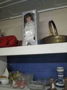 lot 509 image: Contents of (2) Shelves (Doll Still...