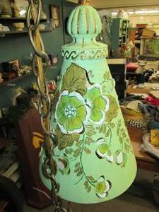lot 533 image: Ceramic Hanging Lamp See Photos ...