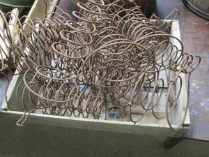 lot 585 image: Barrel of Various Sized Springs Se...