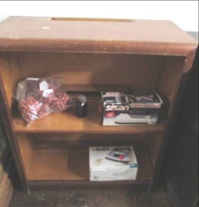lot 16 image: Shelf With Contents See Photos...