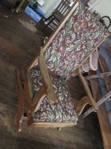 lot 57 image: Vintage Rocking Chair Good Shape...