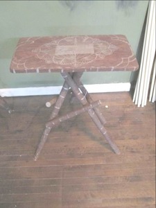 lot 80 image: Vintage Twig Table See Photos...