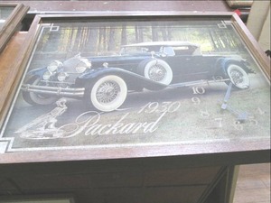 lot 108 image: Packard Wall Clock See Photos...