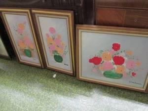 lot 113 image: (3) Elisa Rasmussen Paintings See ...