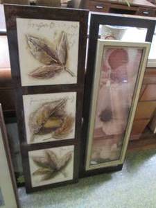lot 127 image: (2) Wall Hangings See Photos ...