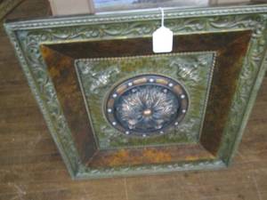 lot 130 image: Metal Artwork (24 X 24) Retail ...