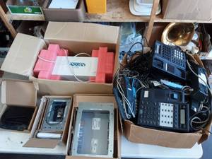 Large Lot Of AD Tran Battery Back Up Control Panel Boxes & Office Phones