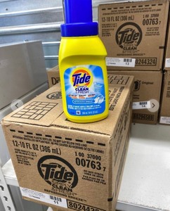 lot 44 image: Tide Laundry Detergent, 10 oz x 12