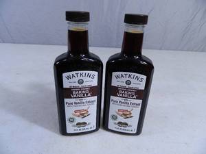2 New Bottles of Watkins Vanilla