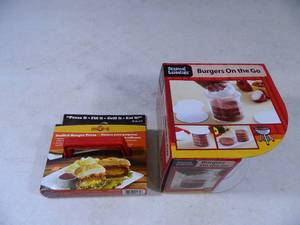 New Burgers on the Go Kit and New Stuffed Burger Press