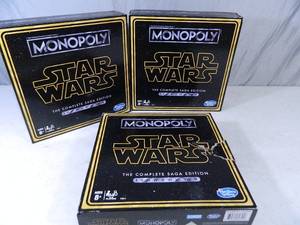 3 Star Wars Monopoly Games
