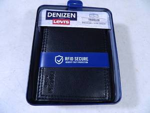 New Levis Denizen RFID Secure Wallet