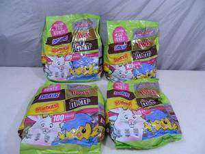 4 New Large Bags of Candy